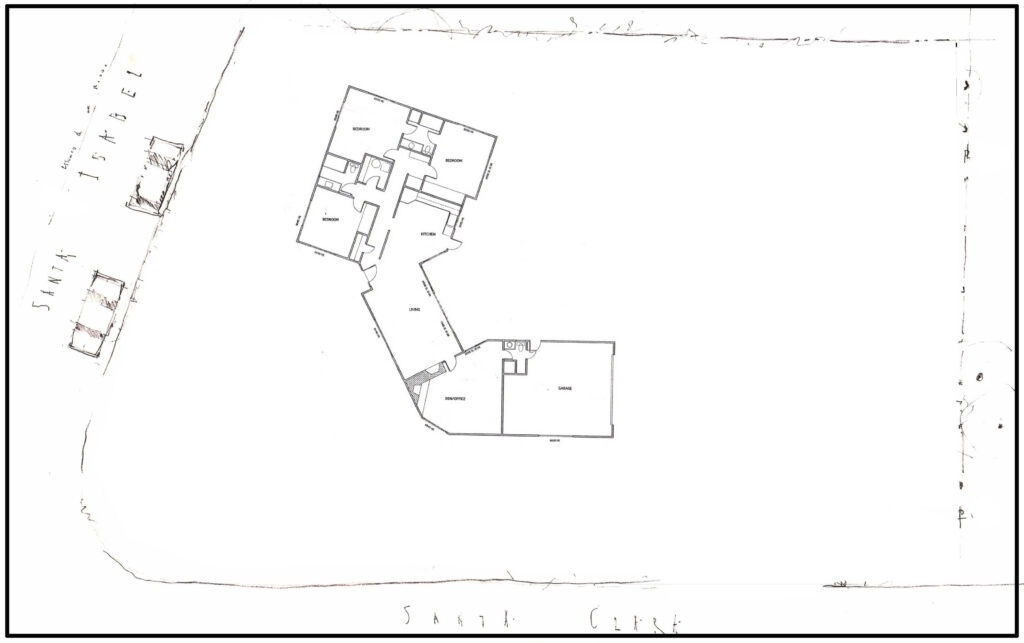 Hardt Residence - Bryan Pollard Architect - Site Plan